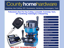 Tablet Screenshot of countyhardware.com